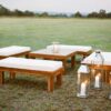 Bench seating hire
