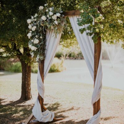 Wooden Wedding Arch