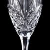crystal cut wine glass hire
