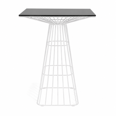 White bar table hire