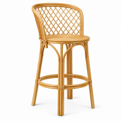 Cane Bar Stool