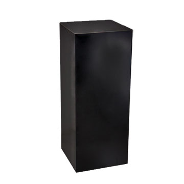 black acrylic plinth hire Perth