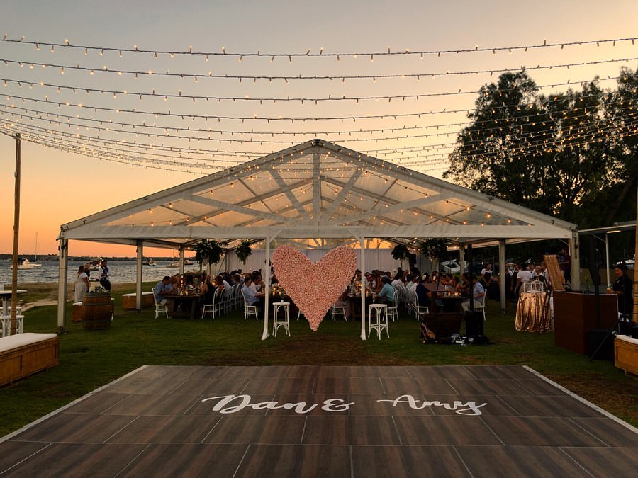 marquee fairy lighting