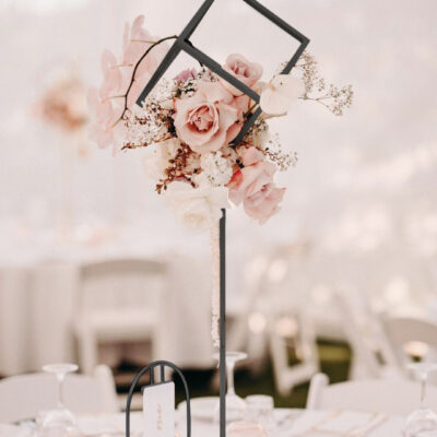 wedding flower stands for hire Perth