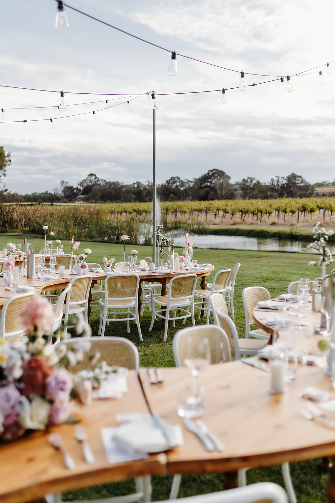 Rattan Chair 4 Barrett Lane Wedding