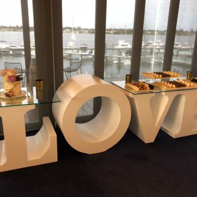 Love cake table hire Perth