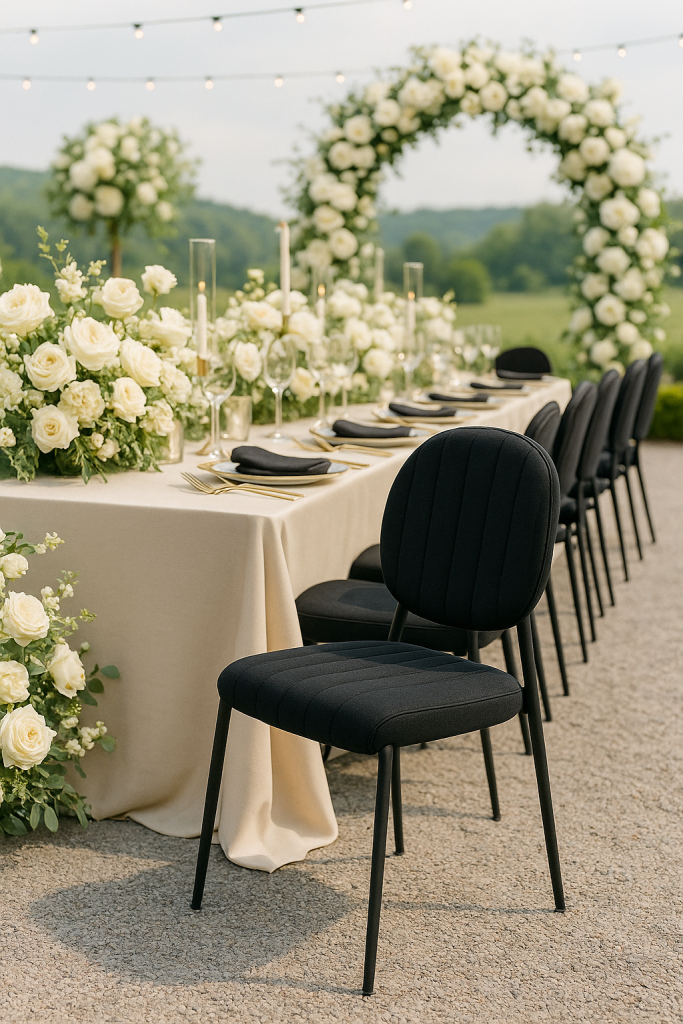 Black Wedding Chairs