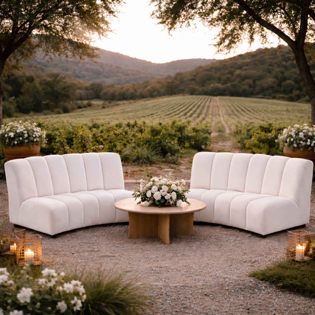 Luxury wedding sofa's for hire